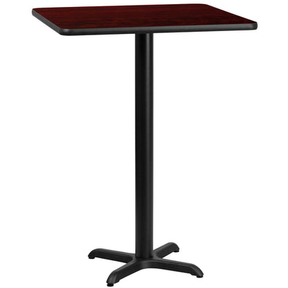 Flash Furniture XU-MAHTB-3030-T2222B-GG Dining Table