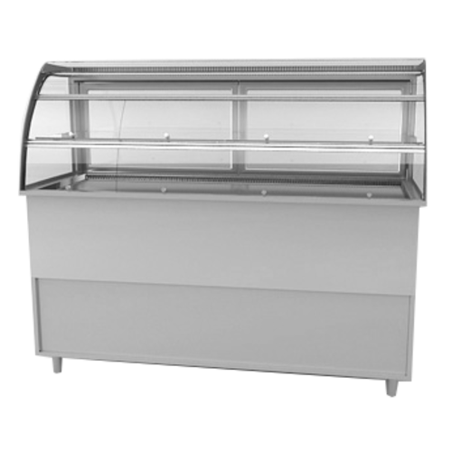 RPI VICD4-20-R-CV-SC-FD 57 1/8" Refrigerated Display Case