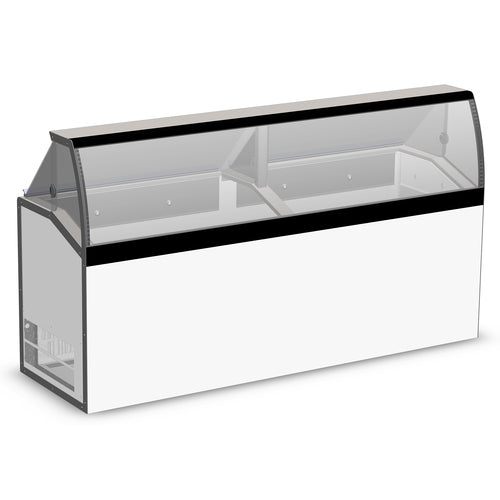 Master-Bilt DD-88LCG 90 1/4" Ice Cream Dipping Cabinet