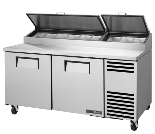 True TPP-AT-67-HC~HGTP 67 3/8" 2 Doors Pizza Prep Table