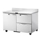 True TWT-48D-2-HC~SPEC3 48 3/8" 1 Door Worktop Refrigerator