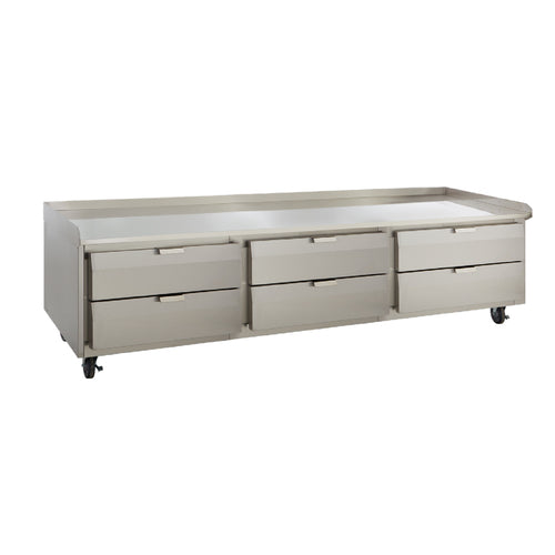 Utility Refrigerator LHR-90-6D 90" Chef Base