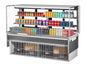 Turbo Air TOM-72L-UFD-W(B)-3SI-N 71 7/8" Refrigerated Display Case