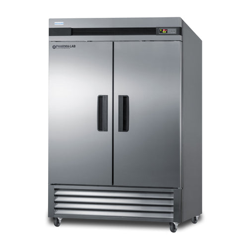 Summit ARS49ML 55 1/4" Solid Door Undercounter Refrigerator