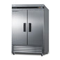 Summit ARS49ML 55 1/4" Solid Door Undercounter Refrigerator
