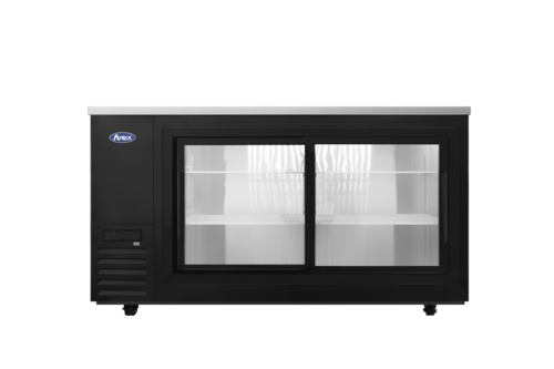 Atosa SBB69SGGRAUS2 68" Glass Door Back Bar Cooler
