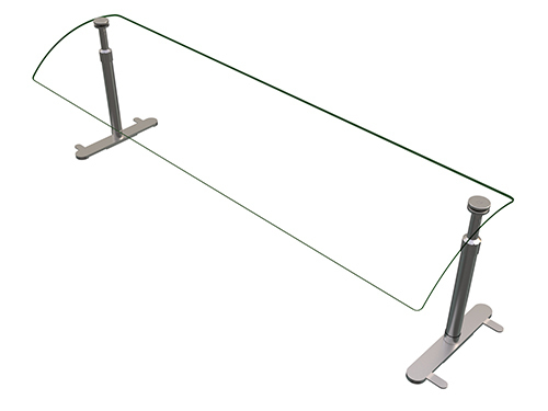 Hatco EP950-60-1 60" Sneeze Guard