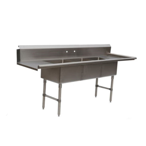 NBR SDT3-202012R20 100" Dishtable