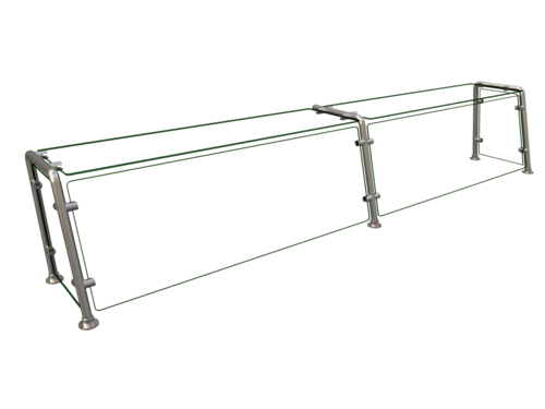 Hatco EP22-08412 84" Sneeze Guard