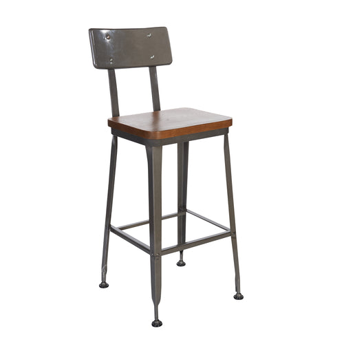 BFM Seating JS22BASH-CLCL 17 1/2" Barstool
