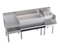 Krowne KR24-W72B-10 72" Underbar Ice Bin / Cocktail Station