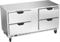Beverage-Air UCFD60AHC-4 60" Undercounter Freezer