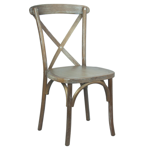 Flash Furniture X-BACK-MEDWHT 17 1/2" Dining Chair