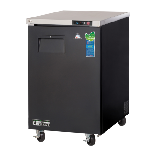 Everest EBB23 23 1/2" Solid Door Back Bar Cooler