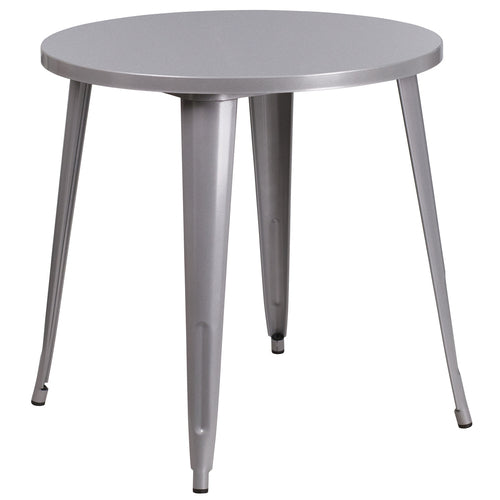 Flash Furniture CH-51090-29-SIL-GG Dining Table