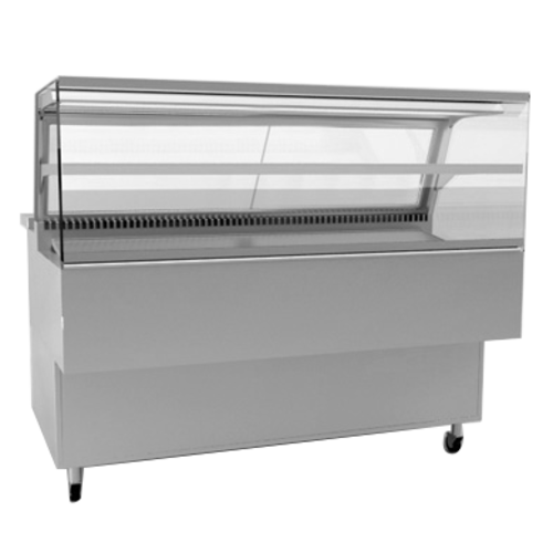 RPI VSCD4-20-R-SQ-SC-INS 67 3/4" Refrigerated Display Case