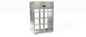 Delfield DSLRPT2-G 51 7/8" Solid & Glass Door Pass-Thru Refrigerator