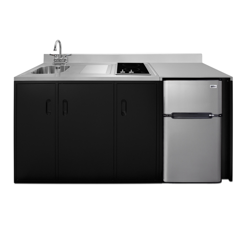 Summit CK72ADASINKL 71 3/4" Kitchenette