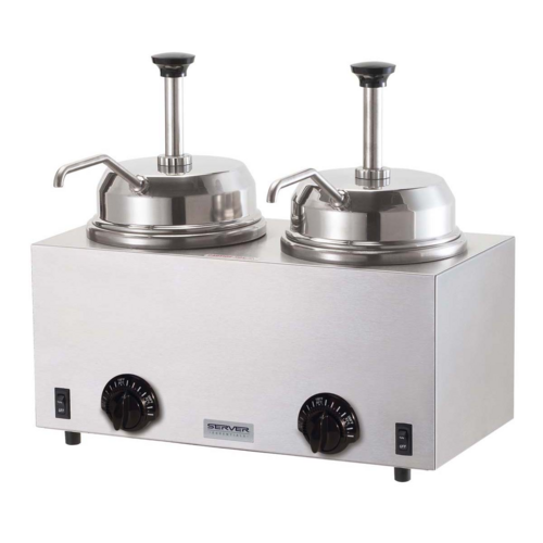 Server 81230 17" Countertop Food Topping Warmer