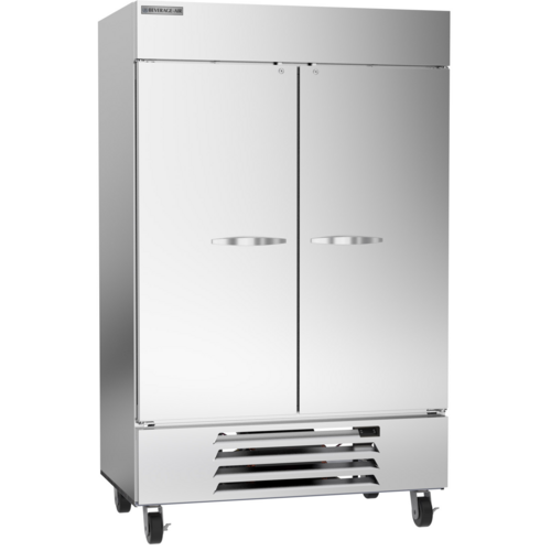 Beverage-Air HBF49HC-1 52" 2 Section Solid Door Reach-In Freezer