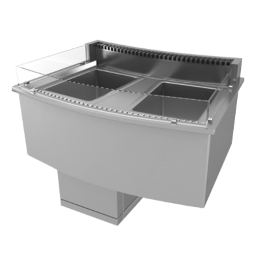 RPI VIAP2-0-R-CV-SC-AT 38 3/8" Drop-In Food Well