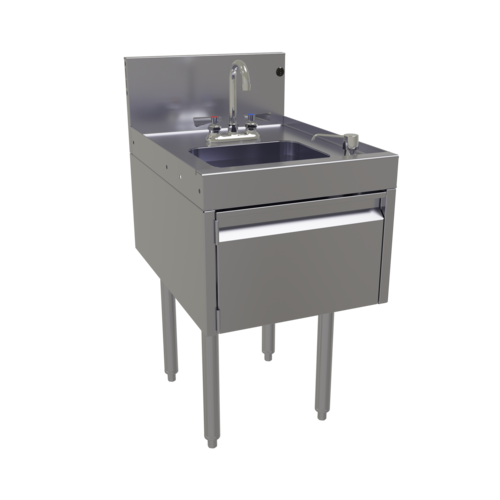 Glastender DHSB-18 18" Underbar Sink