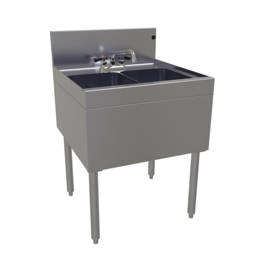 Glastender DSB-24-S 24" Underbar Sink