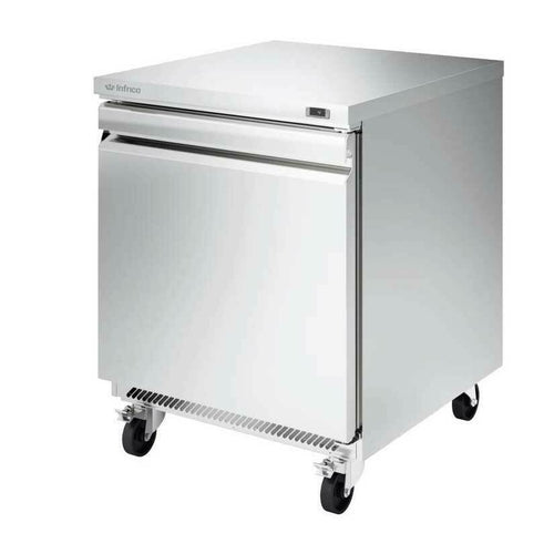 Infrico IUC-UC27F 27 5/8" Solid Door Undercounter Freezer