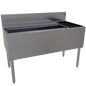 Glastender CBB-48R-CP10 48" Underbar Ice Bin / Cocktail Station