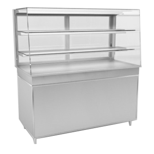 RPI VIHD4-34-R-SL-CO 57 1/8" Refrigerated Display Case