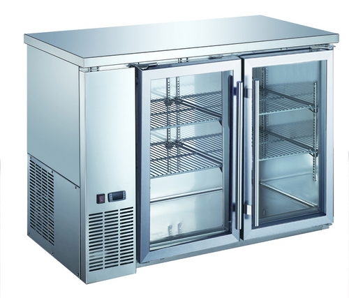 Entree EBB49-24GSX 48 7/8" Solid Door Back Bar Cooler