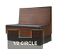 DM Seating DBWPS-36-12 Booth