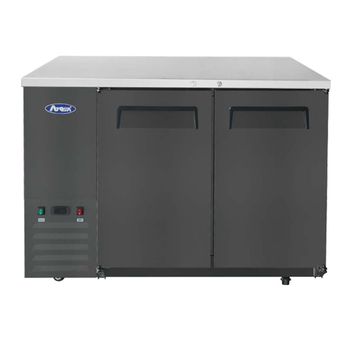 Atosa SBB48GRAUS2 48" Solid Door Back Bar Cooler