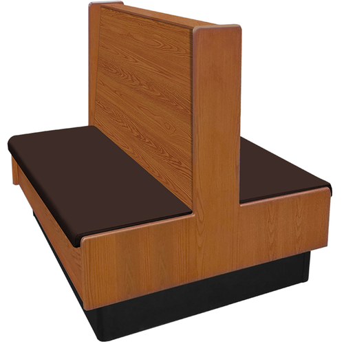 Oak Street ARST-7242-DBL-VSWB 72" Booth