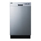 Summit DW18SS4ADA 17 3/4" Door-Type Dishwasher