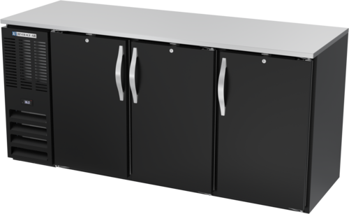 Beverage-Air BBN72HC-B 72" Solid Door Back Bar Cooler