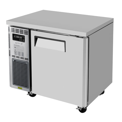 Turbo Air JUF-36-N 35 3/8" Solid Door Undercounter Freezer
