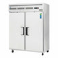 Everest ESWR2 59" 2 Section Solid Door Reach-In Refrigerator