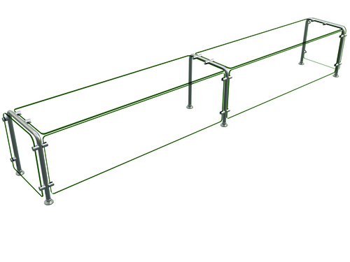Hatco ED20-10815 108" Sneeze Guard