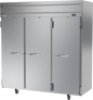 Beverage-Air HRS3HC-1S 78" 3 Section Solid Door Reach-In Refrigerator