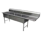 GSW SE18183R 75 3/8" Compartment Sink
