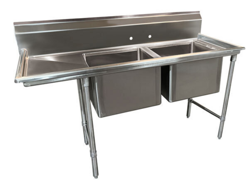 Advance Tabco 9-82-40-36L 83 7/8" Compartment Sink