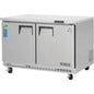 Everest ETBF2 47 1/2" Solid Door Undercounter Freezer