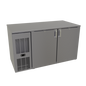 Glastender CP1FL52 52" Solid Door Back Bar Cooler