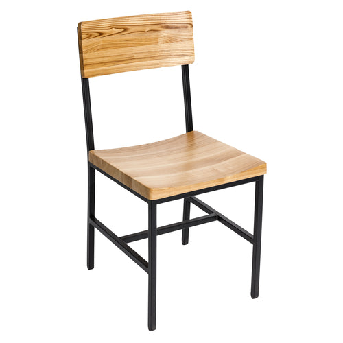 BFM Seating JS33CGR2-NTRU 17 1/4" Dining Chair