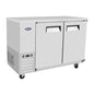 Atosa SBB48GRAUS1 48" Solid Door Back Bar Cooler