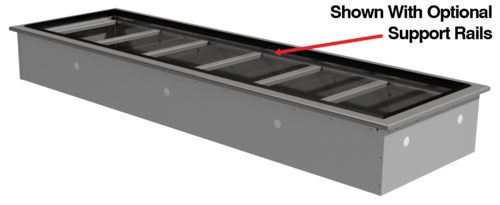 Advance Tabco DICP-6 87 1/2" Drop-In Food Well