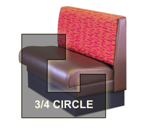 DM Seating DBPS-48-34 Booth