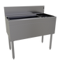 Glastender CBA-36R 36" Underbar Ice Bin / Cocktail Station