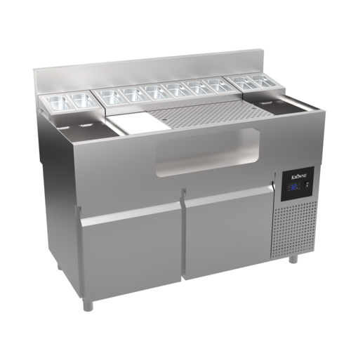 Krowne AL24-LAB48-R 48" Underbar Ice Bin / Cocktail Station